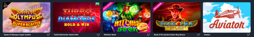 Slot machine nel casinò di Buran