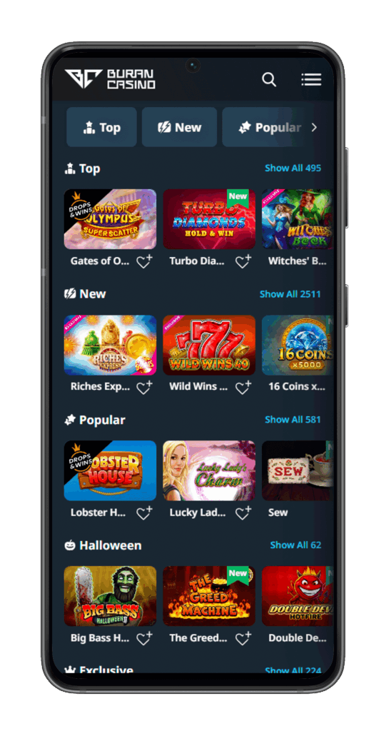 giochi al casinò app buran